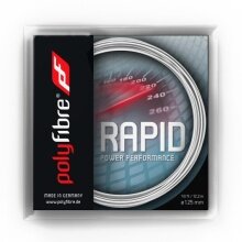 Polyfibre Tennis String TCS Rapid (Durability+Power) white 12m Set