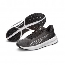 Puma Running Shoes Electrify Nitro Turn (Cushioning) Black/White Women