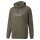 Puma Leisure Hoodie Graphic Big Logo - Cotton, lined - dark green Men