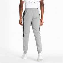 Puma Leisure Jogging Pants Graphic Sweat Pants - Cotton, lined - grey Men