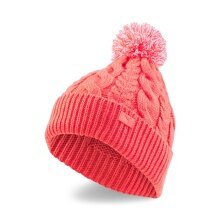 Puma Winter hat (Pompon) Cable Pom Beanie pink Women