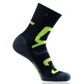 Rohner Trekkingsocke Hiking black/lime Men - 1 Pair