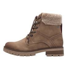 s.Oliver winter boots 5-26227-43-324- with inner lining and side zip - light brown ladies