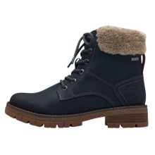 s.Oliver winter boots 5-26227-43-805 - with inner lining and side zip - navy blue ladies