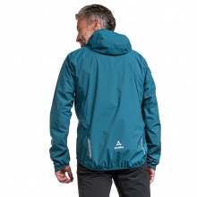 Schöffel Bicycle Rain Jacket 2.5-Layer Bohusleden (waterproof) teal blue Men