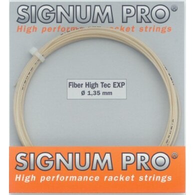 Signum Pro Tennis String Fiber High Tec EXP natural 12m Set