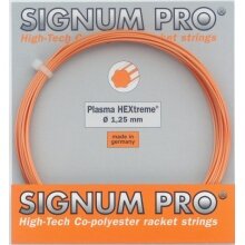 Signum Pro Tennis String Plasma Hextreme (Durability+Spin) orange 12m Set