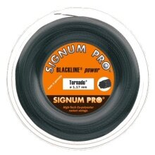 Signum Pro Tennis String Tornado (Durability+Spin) anthracite grey 200m roll