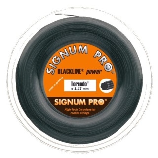 Signum Pro Tennis String Tornado (Durability+Spin) anthracite 120m Roll