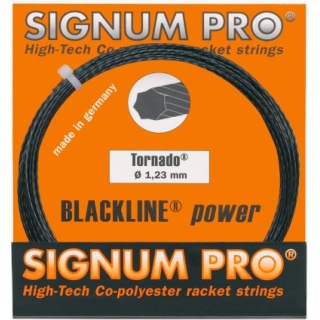 Signum Pro Tennis String Tornado (Durability+Spin) anthracite 12m Set