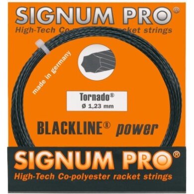 Signum Pro Tennis String Tornado (Durability+Spin) anthracite 12m Set