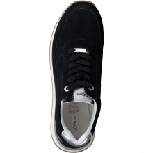 s.Oliver Sneaker 5-23646-28-805 made of leather with Soft Foam navy blue Women