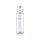 soulbottles Water Bottle Mains Water Glass (Glass Bottle, Ceramic Lid, Stainless Steel Handle) 600ml Transparent