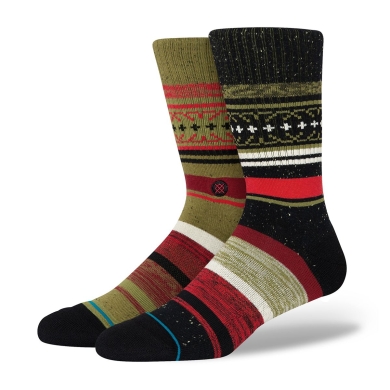 Stance Daily Sock Crew Merry Merry colorful - 1 Pair