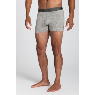 super natural Boxershort Base Mid 175g - Merino Wool - Underwear Light Grey Men