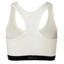 super natural Functional Underwear Sport Bra Tundra 220 Semplice (comfortable fit) white Women