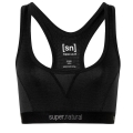 super natural Functional Underwear Sport Bra Tundra 220 Semplice (comfortable fit) black Women