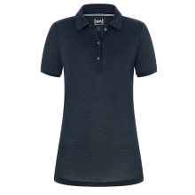 super natural Leisure Polo Sporty (Merino Blend) dark blue Women