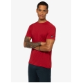 super natural Leisure T-shirt Essential (Merino-Mix) red Men