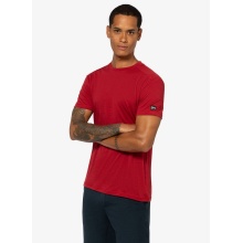 super natural Leisure T-shirt Essential (Merino-Mix) red Men