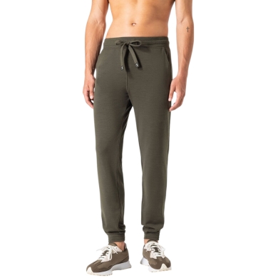 super natural leisure trousers Solution Pant (optimal wearing comfort) long brown-green Men's