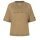 super natural Sport and Leisure Shirt Liquid Flow Tee (breathable, temperature regulating) sand brown Women