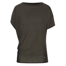 super natural Sport/Leisure Shirt Yoga Loose Tee Oak Brown Green Ladies