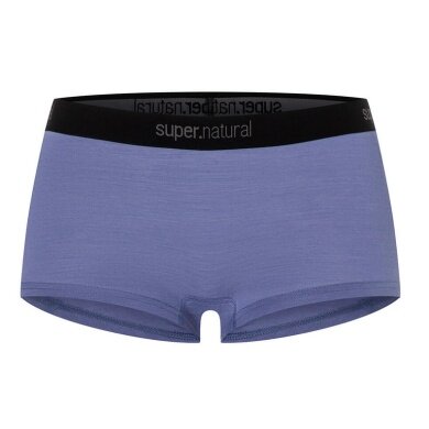 super natural Functional Underwear Hot Pants Tundra 175 Boyfriend Hipster (Merino Wool) blue/purple Ladies