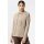 super natural Hooded Funnel Hoodie (Merino Wool) beige Ladies