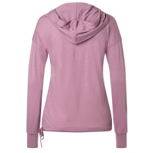 super natural Funnel Hoodie (Merino Wool) orchid pink Ladies