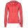 super natural Funnel Hoodie (Merino Wool) red Ladies