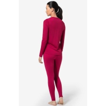 super natural Underwear Long Sleeve Shirt Arctic230 - Merino Wool - Red Women