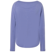 super natural Long Sleeve Shirt Everyday Crew (Merino Mix) violet/blue Ladies