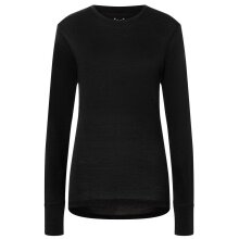 super natural Underwear Long Sleeve Tundra 175 - Merino Wool - Black Women