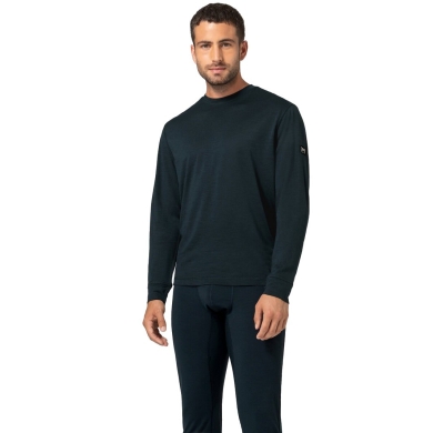 super natural Underwear Long Sleeve Tundra 175 - Merino Wool - Dark Blue Men