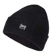 super natural hat Alpine Beanie (merino wool mix) black - 1 piece