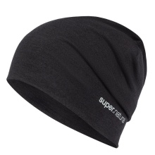 super natural Beanie Everyday (Merino mix) black - 1 piece