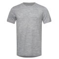 super natural Tshirt Base 140g - Merino wool - Underwear grey mottled Men