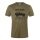 super natural Leisure T-shirt Graphic All Terrain - Merino Wool Blend - Olive Green Men