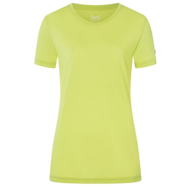 super natural Sports/Leisure Shirt The Essential Tee lime green Ladies