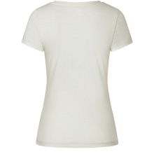 super natural Functional Underwear Short Sleeve V-Neck Sierra 140 Tee (Merino Mix) white Ladies