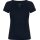 super natural Functional Underwear Short Sleeve V-Neck Sierra 140 Tee (Merino Mix) Dark Blue Ladies