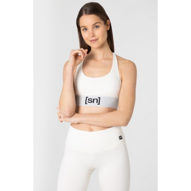 super natural Functional Underwear Sport Bra Super Top (comfortable to wear) white Women