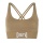 super natural Functional Underwear Sport Bra Super Top (comfortable to wear) sand brown Women