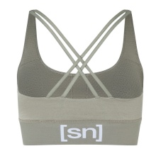 super natural Functional Underwear Sport Bra Super Top (comfortable to wear) grey Women