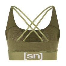 super natural Functional Underwear Sport Bra Super Top (comfortable to wear) aloe green Women