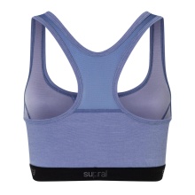 super natural functional underwear sports bra Tundra 220 Semplice (comfortable fit) blue/purple ladies