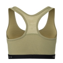 super natural functional underwear sports bra Tundra 220 Semplice (comfortable fit) aloe green ladies