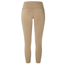 super natural Sports Tights Super Tights (Merino wool, soft comfort, breathable) fitted sand brown ladies