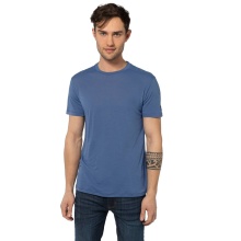 super natural Leisure T-shirt Essential (Merino Mix) midnight blue men's